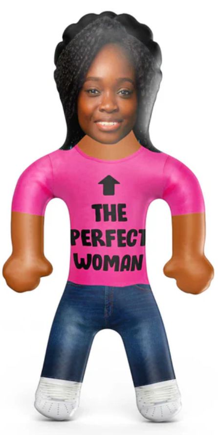 The Perfect Woman Mini-Me plush doll