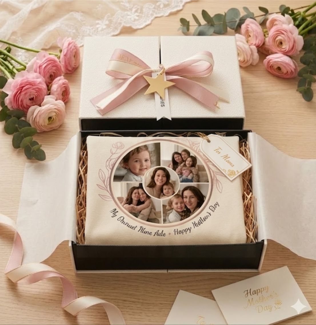 Apron set in a gift box